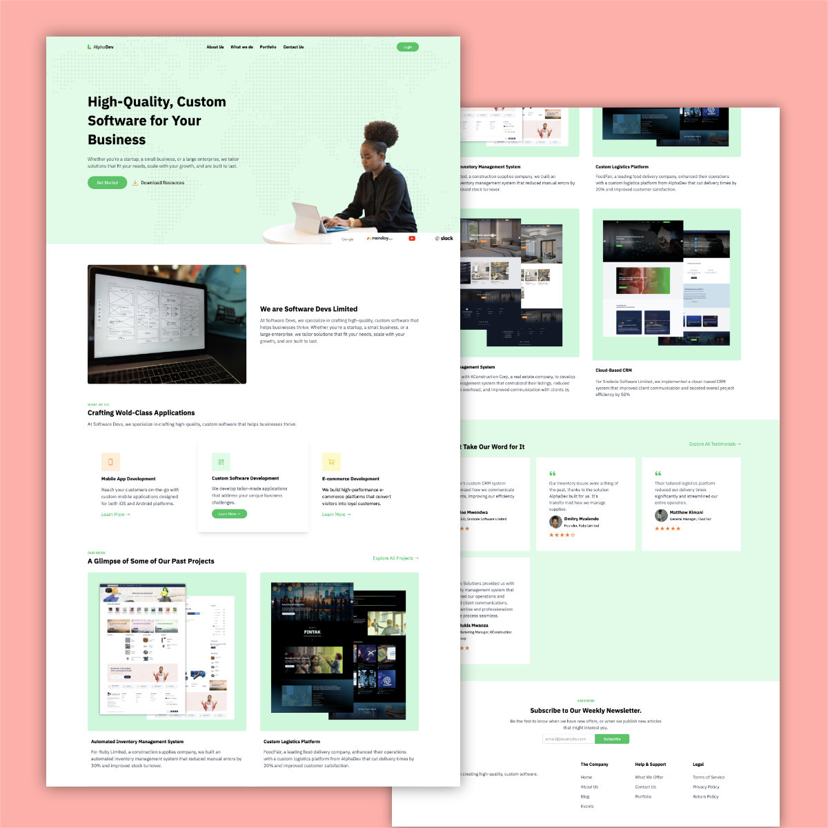 How to Build a Landing Page using Tailwind CSS